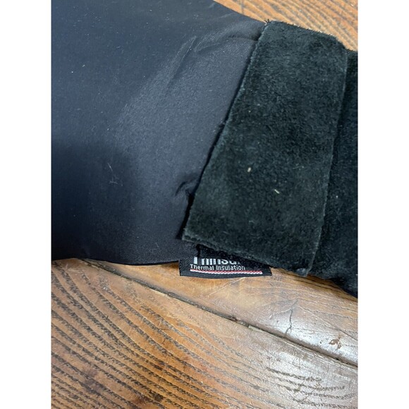 WHITEWATER THINSULATE BLACK MITTENS COLD WEATHER WATER PROOF SIZE L BLACK - Picture 3 of 8